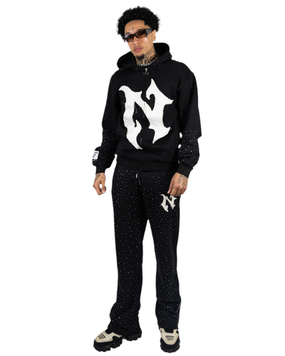 ♱Black Stardust Sweatsuit