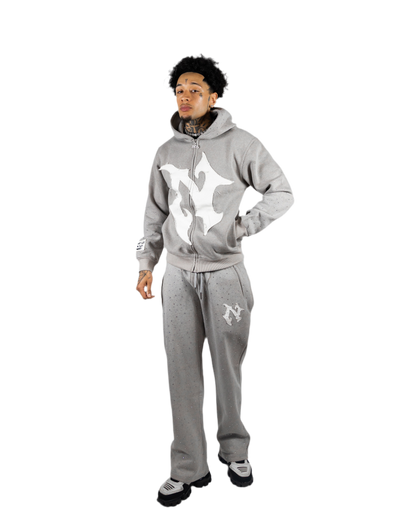♱Grey Stardust Sweatsuit